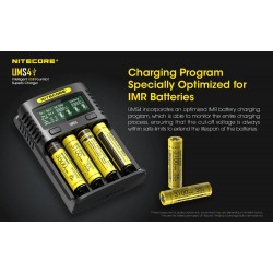 Nitecore UMS4 4 Bay Superb LCD Battery Charger Nitecore UMS4 4 Bay Superb LCD Battery Charger