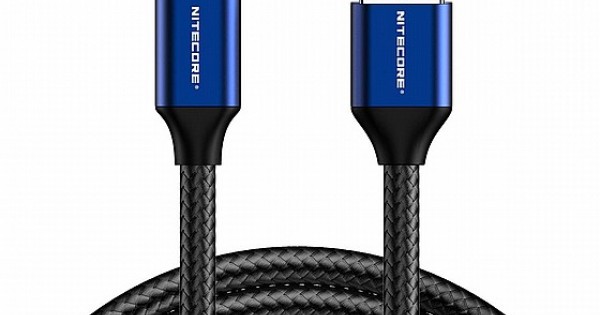 Nitecore USB-C to USB-A 2.0 Charging Cable 1M