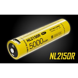 Nitecore NL2150R 5000mAh USB-C Rechargeable 21700 Battery Nitecore NL2150R 5000mAh USB-C Rechargeable 21700 Battery