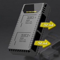 Nitecore UGP5 Dual Slot Charger, for GoPro Hero5 Battery Nitecore UGP5 Dual Slot Charger, for GoPro Hero5 Battery