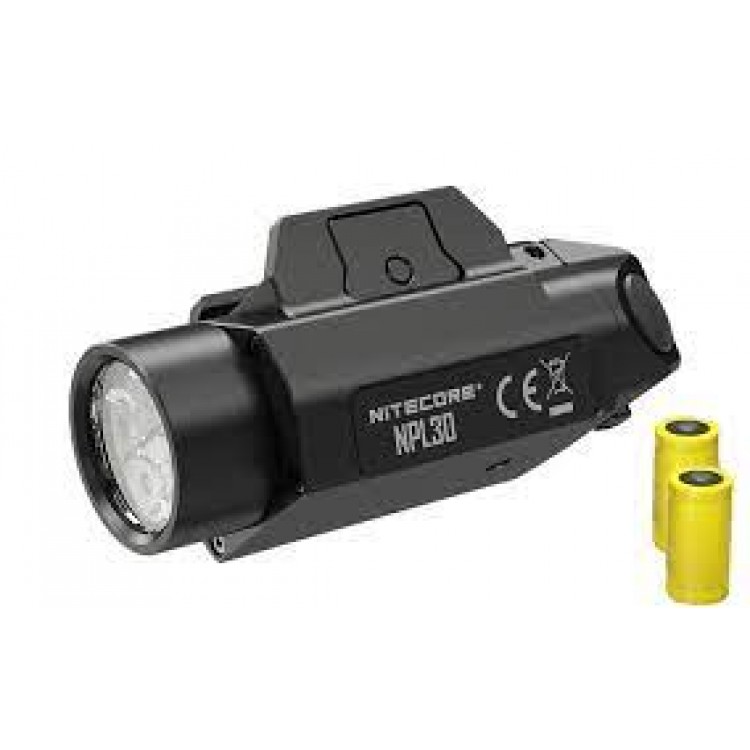Nitecore NPL30 1200 Lumen Rail Mount Gun Flashlight Nitecore NPL30 1200 Lumen Rail Mount Gun Flashlight