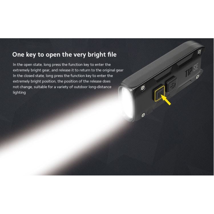Nitecore TIP SE 700 Lumen Rechargeable Keychain EDC Flashlight Nitecore TIP SE 700 Lumen Rechargeable Keychain EDC Flashlight